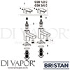 Bristan Cobalt Bath Taps Spares